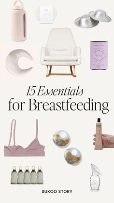 blog post on 15 Essentials for Breastfeeding. Pregnancy Survival Kit, First Time Mum