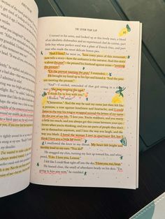 The Seven Year Slip Annotations, The Seven Year Slip Book Aesthetic, Annotated Books Aesthetic, Book Annotation Key, Annotate Books, Annotation Ideas, The Seven Year Slip, Booktok Quotes, Ashley Poston