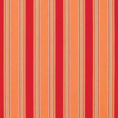 an orange and red striped fabric