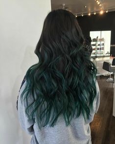 Highlights Ideas, Balayage Color, Blue Highlights, Wacky Hair, Ombré Hair, Hair Color For Women, Hair Color Highlights, Hair Treatments