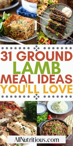 31 ground lamb meal ideas you'll love