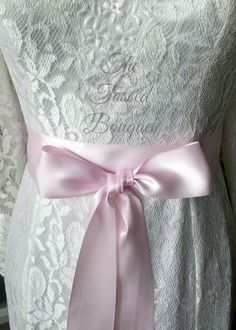 "~There's nothing more perfect than a satiny smooth sash to add a romantic and decadent flair to your look, and these gorgeous satin ribbon belts are just the thing to make that happen!  ~This particular listing shows Blush Pink (Very Light Pink, Baby Pink, Pastel Pink, Blush). Various other colors to choose from as seen in selection link below. ~A stunning accessory - whether for the bride to be, maid of honor, flower or prom girl. ORDERING INSTRUCTIONS ♥YOUR SATIN RIBBON LENGTH: please refer to drop down menu and to below mentioned suggestions **6/7 feet - (suggested for child's waist - e.g. flower girl) **9-12 feet - (suggested for adult waists - e.g. bride or bridesmaid) ♥2\" (50 mm) WIDE SATIN RIBBON COLOR: please select from drop down menu. If selecting a color different than what sh Pink Blush Wedding, Light Pink Blush, Pink Sash, Blush Wedding Dress, Pink Satin Dress, Bridesmaid Flower, Prom 2024, Ribbon Dress, Wedding Sash Belt