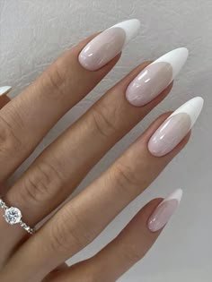 Classy Almond Nails, Her Nails, Almond Nails Designs, Pink Acrylic, Pink Acrylic Nails