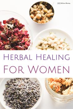 Herbal Healing for Women: A Beginner's Guide to Using Herbs for Natural Women's Wellness Healing For Women, Natural Remedies For Migraines, Natural Healing Remedies, Herbal Healing, Herbs For Health, Natural Women, Natural Health Remedies, Healing Herbs