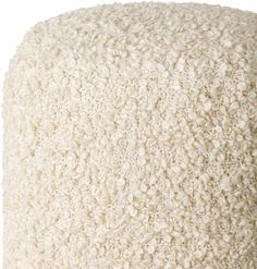 a white pillow that looks like it is made out of wool