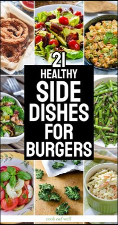 21 healthy side dishes for burgers