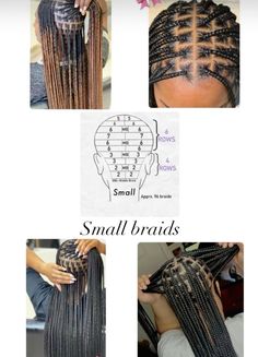 Sizes Of Knotless Braids, Parting Map For Smedium Braids, Knotless Braids Sectioning, Preparting Small Braids, Parting Chart For Soft Locs, Part Guide For Braids, Small Knotless Map, Extra Small Box Braids Parting Guide, Braid Parting Chart