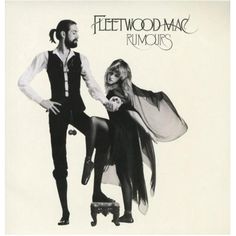 the album cover for fleetwood's new album, featuring two men standing next to each other