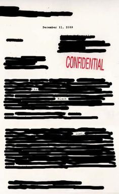 a piece of paper that has been drawn with black ink and red lettering on it