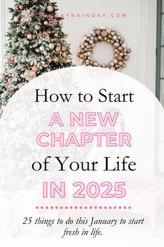 This January to do list will help you start a new chapter in your life in 2025. January To Do List, Things To Do In January, Year Reset, Money Help, Mental Note, 2025 Goals, Start A New Life, Copywriting Course, Turn Your Life Around