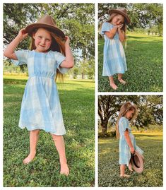 Girl's Garden Party Dress Pattern PDF Sewing Pattern