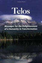 a book cover with the title, telos messages for the enlightment of a human