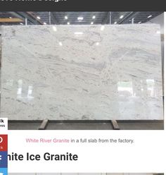 the white granite is displayed in this article