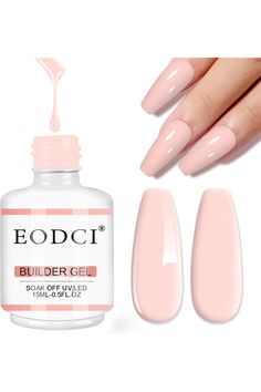 Nude Nail builder liquid, Strengthener Gel Nude Color Hard Gel Jelly Gel Building Extension Nail Gel Cover Base Gel for Nail Salon DIY Manicure Nail Art Design Building Extension, Design Advertisement, Nude Nail, Hard Gel, Nail Gel, Nude Color