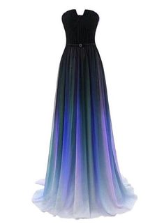 Color Rush, Pink Prom Dress, Senior Prom, Black Floor, Pretty Prom Dresses, Color Gradient, Beauty Dress, Trend Fashion