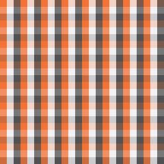 an orange and gray plaid pattern