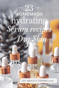 Give your skin the hydration it needs with these 23 DIY hydrating serum recipes! Perfect for dry skin, these homemade serums use natural ingredients like essential oils and vitamin C to create nourishing, anti-aging solutions. Whether you're looking for a facial serum to boost glow or fight wrinkles, these easy-to-make serums have you covered! 🌿💧 #DIYHydratingSerum #FacialSerumDiy #NaturalFaceSerum #SerumForGlowingSkin Diy Collagen Serum, Diy Hydrating Serum, Facial Serum Diy, Dry Skin Diy, Natural Face Serum, Bright Glowing Skin