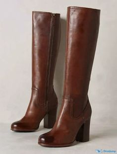 Knee High Boots Chunky, Thigh Boots, Vintage Outdoor, Boots Chunky, Funky Shoes, Swag Shoes, Shoe Closet