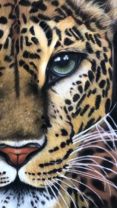 Pastelli soft Leopard Drawing, Leopard Painting, Tiger Art, A Level Art, Diy Canvas Art Painting, Ethereal Art, Painting Art Projects