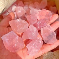 Rose Quartz Healing, Planting Pot, Pink Fish, Rock Minerals, Stone Rose, Pink Rose Quartz, Stone Surface