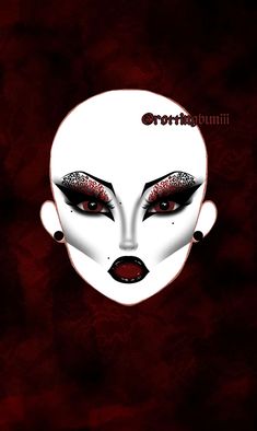 Trad goth makeup look Difficult Makeup Looks, Colourful Goth Makeup, Eye Makeup Cute, Makeup Edgy, Colorful Goth, 20s Makeup, Makeup Emo, Trad Goth Makeup, Goth Eye Makeup