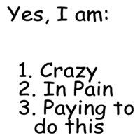 the words are written in black and white on a piece of paper that says, yes i