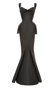 Zac Posen Gown, Zac Posen Dress, Peplum Gown, Zac Posen, Gorgeous Gowns, Long Dresses, Looks Vintage, Beautiful Gowns, Fancy Dresses