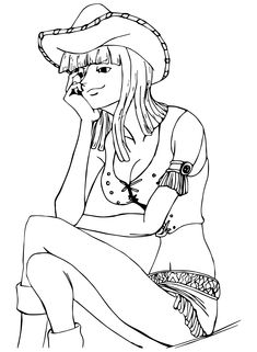 Nico Robin Coloring Pages - Coloring Pages For Kids And Adults