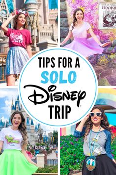 the top tips for a solo disney trip