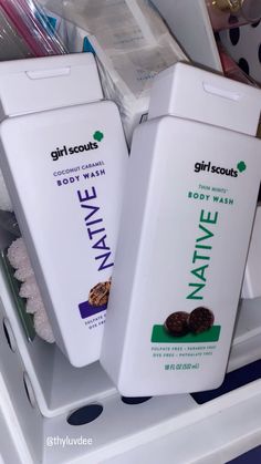 Girl Scouts, Body Wash, Self Care, Native Bodywash Native Body Wash Candy Shop, Native Cupcake Body Wash, Native Vanilla Body Wash, Native Body Wash Candy Cane, Native Body Wash Collection, Best Smelling Body Wash, Body Skin, Girl Scouts, Body Skin Care