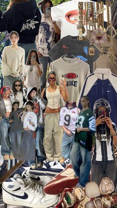 Street Style Outfits Casual, Skater Outfits, Street Style Aesthetic, Streetwear Girl, Shoes Outfit Fashion, Baggy Style, Outfit Collage, Outfit Inspo Casual, Easy Trendy Outfits