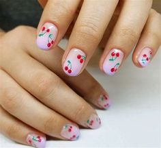 Cherry Nail Art Simple. There are any references about Cherry Nail Art Simple in here. you can look below. I hope this article about Cherry Nail Art Simple can be useful for you. Please remember that this article is for reference purposes only. #cherry #nail #art #simple Cherry Nail Art, Cherry Nail, Cherry Nails, Nail Polishes, Red Nails, Short Nails, Manicure, Cherry, Nail Art