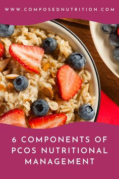 Not sure which foods can manage PCOS? In this post you’ll learn which foods are best for improving menstrual regularity and managing insulin resistance in those with PCOS. Check out more holistic PCOS management and PCOS foods at composednutrition.com. Period Food, Boost Fertility Naturally, Fertility Nutrition, Boost Fertility, Foods To Balance Hormones, Fertility Foods, Irregular Periods, Registered Dietitian Nutritionist, Polycystic Ovarian Syndrome