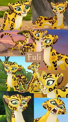 the animated cheetah is ready to be used as an animation character for children's books