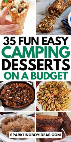 the best camping desserts on a budget