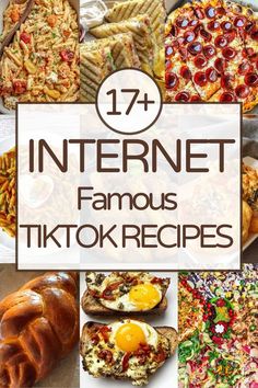 the top ten internet famous tiktok recipes for breakfast, lunch and desserts