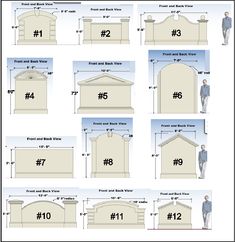 the measurements for a wooden bed frame and headboard are shown in this diagram, with instructions