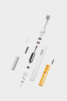 Sustainable Sonic Toothbrush – Minimalissimo Mini Power Tools, Toothbrush Design, Sonic Toothbrush, Electric Toothbrush, Power Tools, In Design, Brushing Teeth, Sonic, Minimalist Design