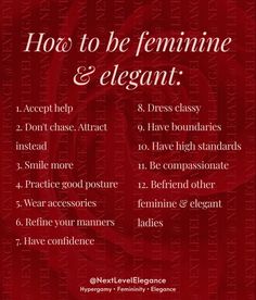 How To Be Feminine, Femininity Tips, Be Feminine, Practicing Self Love, Self Confidence Tips, Confidence Tips, Positive Self Affirmations