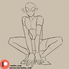 drawing art sketches anatomy character design pose reference halfbody fullbody comic manga anime mellon_soup Spidey Poses Reference, Spidey Sona Poses, Spidey Sona Base, Drawing Reference Poses Spiderman, Spider Sona Reference, Spider Base Drawing, Spider Oc Base, Spiderman Oc Drawing Base, Spider Sona Pose Base