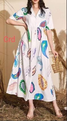 Casual Frocks, Smart Casual Dress, Stylish Tops For Women, Mode Turban, Designer Kurti Patterns, Simple Kurti Designs, Long Kurti Designs, Long Dress Design