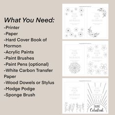 what you need printable book cover templates