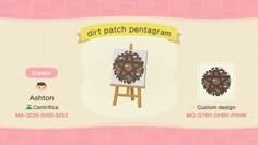 an animal crossing game screen showing the art patch