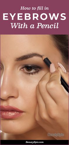 Filling In Eyebrows For Beginners, How To Fill In Eyebrows Naturally, Vaseline Eyebrows, Fill In Eyebrows, Sparse Eyebrows, Houston Heights, Dark Brows