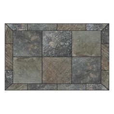 an image of a stone floor tile pattern that looks like it has been cut into squares