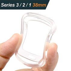 a hand holding a clear case for a cell phone