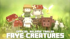 the official release trailer for haye creatures is out now on minecraft, and it's free