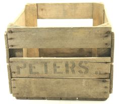 The listing you are viewing is for a Vintage Peters Farms Wood Wooden Produce box Crate Storage Rustic Primitive. Made In USA. Keywords:bookshelf, vintage Peters Farms, vintage produce crate, Peters Farms collectible, apple crate collectable, produce memorabilia, apple crate. The item you see is the actual item you are buying, unless there are multiples for sale. We do not break up a multiple item listing for one piece. PLEASE Please please Ask Questions Before Purchasing. We will try to respond quickly. USED or Unspecified items, should be assumed to be Parts, unless specifically stated in the listing.   BUYER BEWARE: Some old items do not perform to today's standards. Further, old plastic tends to get brittle & especially with TOYS, can break easy under 'typical' use. Please assume All i Bookshelf Vintage, Apple Crate, Apple Crates, Primitive Signs, Crate Storage, Set Design, Made In Usa, Tin, Collectibles