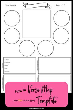 verse mapping template Verse Mapping Template, John Verses, Verse Mapping, Free Verse, Bible Study Printables, Free Bible Study, Devotional Journal, Bible Study Guide, Free Lesson Plans