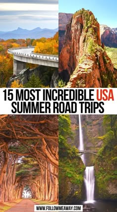 the most incredible usa summer road trips